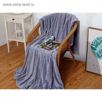 Плед Carre 2 сп, размер 180 x 200 см, велсофт