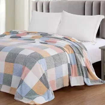 Плед Cleo «Бамбук», велсофт, размер 200х220 см