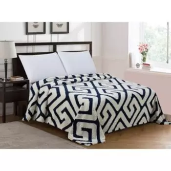 Плед Dante, размер 200х220 см, цвет синий