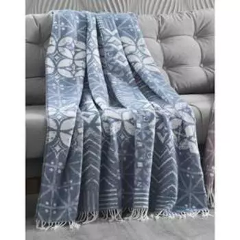 Плед Deco, размер 150 x 240 см, цвет голубой