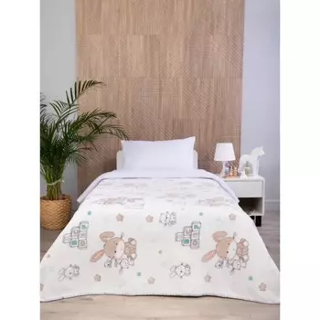 Плед детский «Игрушки», размер 75x100 см