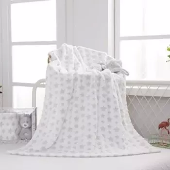 Плед детский с игрушкой, размер 90x120 см