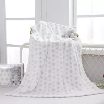 Плед детский с игрушкой, размер 90x120 см