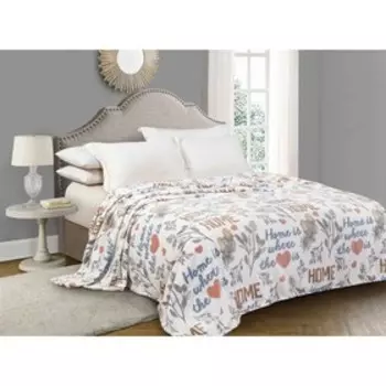 Плед евро, размер 200x220 см 1021