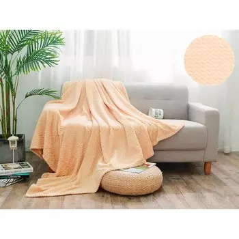 Плед евро, размер 200x220 см 7005