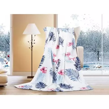 Плед евро, размер 200x220 см 8021