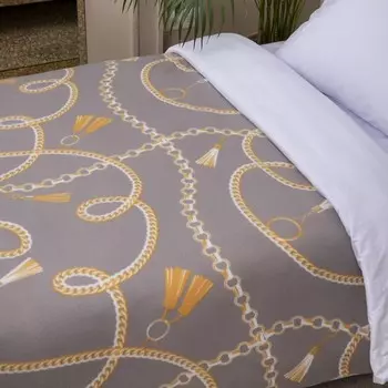 Плед флисовый «Brush gold», размер 150х200 см