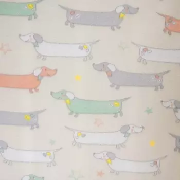 Плед флисовый «Таксы», размер 100х118 см