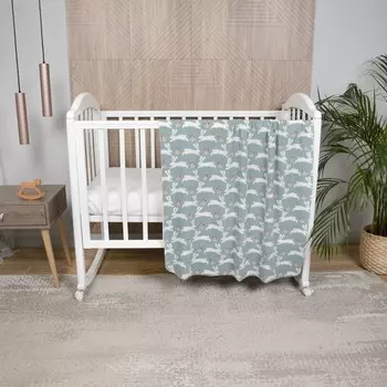 Плед флисовый «Ушастики», размер 100х118 см