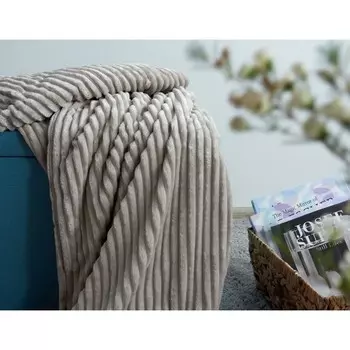 Плед Frappe, размер 200х220 см, цвет бежевый