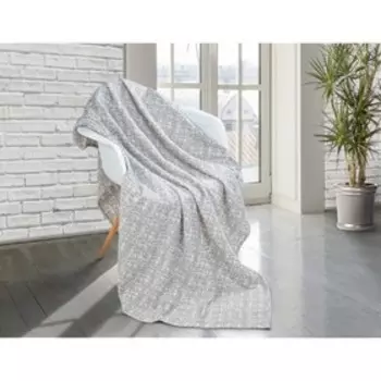 Плед Iceberg, размер 130х150 см, цвет серый