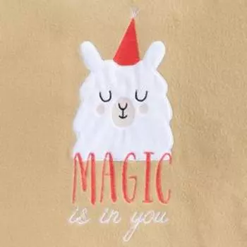 Плед Экономь и Я Magic lama 75*100 см, пл.160 г/м2, 100% п/э