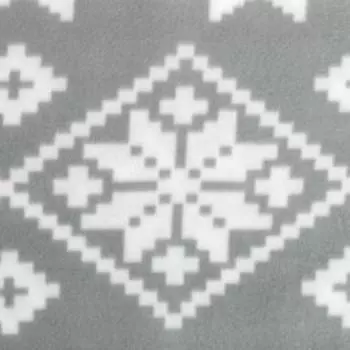 Плед новогодний «Экономь и Я. Зимние узоры» 150200 см, пл.160 г/м