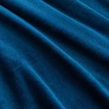 Плед Этель 180*200 см, цв. темно-синий, 100% п/э, корал-флис , 220 гр/м2