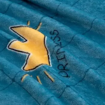 Плед Этель"Crown" 85х100 см, велсофт, 190 гр/м2, 100% полиэстер