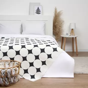 Плед с бахромой «Этель» Illusion 130180 см