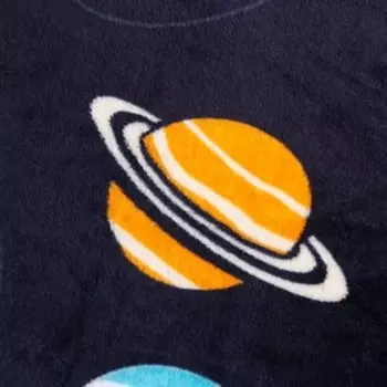 Плед Этель «Космос» 85х100 см, велсофт, 190 гр/м2, 100% полиэстер