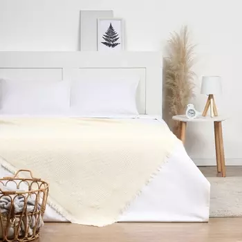 Плед с бахромой «Этель» Love 130180 см