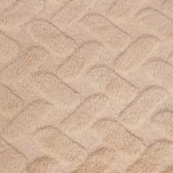 Плед Этель «Ромб» 240х220 см, цвет бежевый