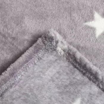 Плед Этель «Звезды» 85х100 см, велсофт, 190 гр/м2, 100% полиэстер