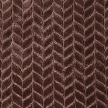 Плед "Косичка", размер 200х205см, велсофт 250г/м, полиэстер100%