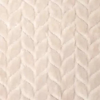 Плед "Косичка", размер 200х205см, велсофт 250г/м, полиэстер100%