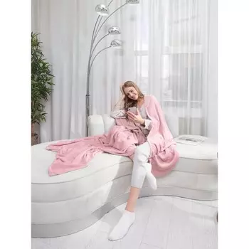 Плед Lady, размер 150х200 см, цвет розовый