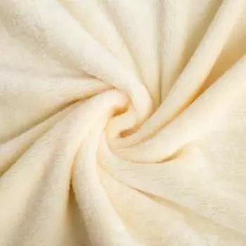 Плед LoveLife, 100140 см, велсофт, молочный, плотность 280 г/м