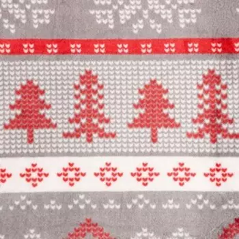 Плед LoveLife «Новогодний узор» 150200 см, велсофт, пл. 280 г/м