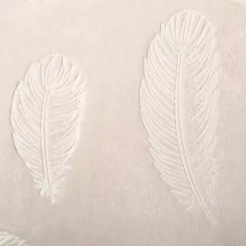 Плед Лунный луч перо 150х200см, велсофт 270г/м, пэ100%