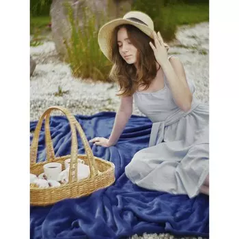 Плед Neptun, размер 150х200 см, цвет синий