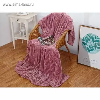 Плед Orrizonte евро, размер 200 x 220 см, велсофт