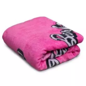 Плед Павлинка «Барби» 150х200см, аэрософт 190г/м, пэ100%