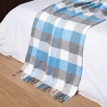 Плед Пикник, размер 140х200см, цвет бирюзовый