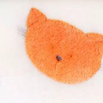 Плед-покрывало, размер 100 × 118 см, принт разноцветные кошки