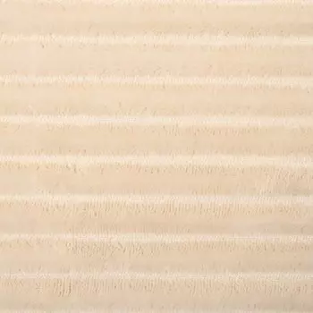 Плед Полоса 150х200см, слив-молоч, велсофт 270г/м, пэ100%