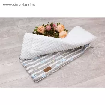 Плед «Растем вместе», размер 85 95 см, принт радуга