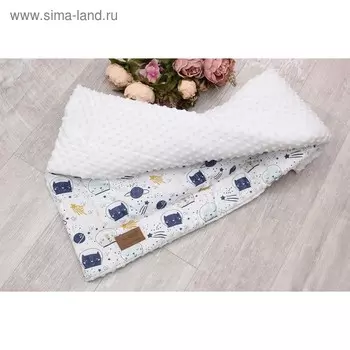 Плед «Растём вместе», размер 85 95 см, принт космос