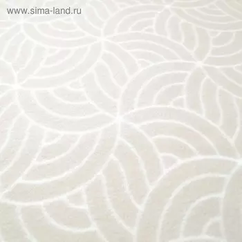 Плед ОТК, флис, размер 130х170 см, цвет бежевый