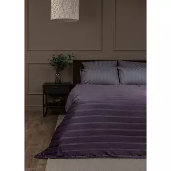 Плед, размер 200x220 см, цвет сиреневый