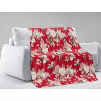 Плед Rebecca, размер 200х220 см, цвет красный