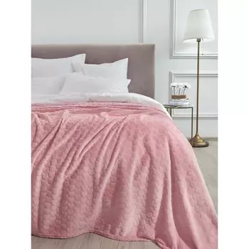 Плед Splendid peony, размер 200х220 см, цвет розовый