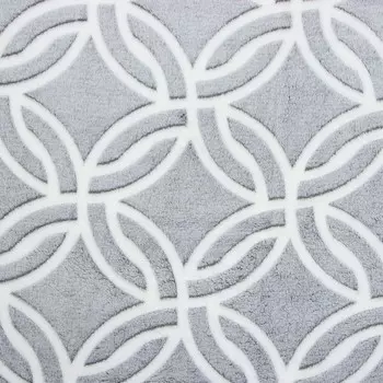 Плед светящийся 150х200см, Круги, велсофт 260г/м, пэ100%