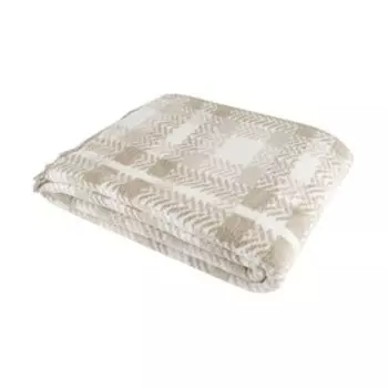 Плед Tina, размер 150х200 см, цвет бежевый