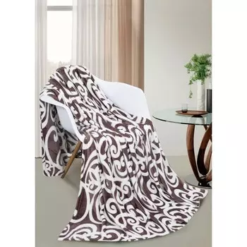 Плед Tiramisu, размер 150х200 см, цвет коричневый