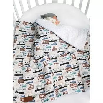 Плед «Трасса», размер 95х85 см