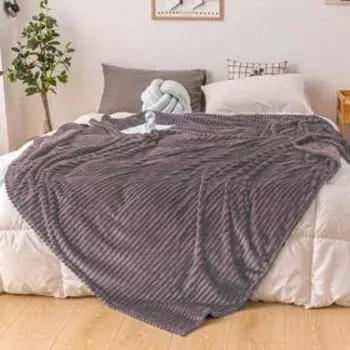 Плед «Жаккард», размер 150х200 см, цвет пыльная роза