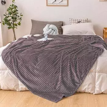 Плед «Жаккард», размер 200х220 см, цвет пыльная роза