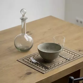 Плейсмат «Гвинея», размер 45х30 см, цвет бежевый