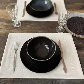 Плейсмат «Конта», размер 35х50 см, цвет кремовый